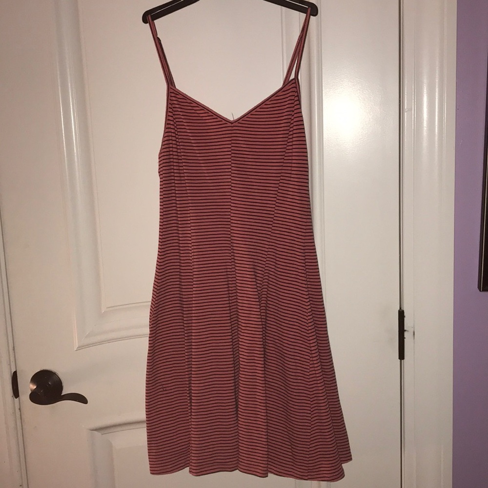 American Eagle Striped Skater Dress